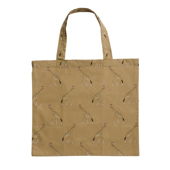 New 3 pc Wildlife Sophie Allport Reusable Foldable Tote Set - Picture 2 of 9